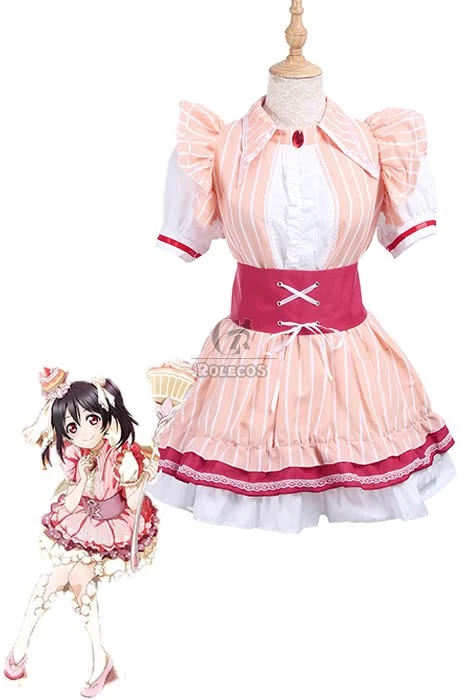 Love Live! Nico Yazawa Cosplay Costume Cake Dress 1 Love Live! Nico Yazawa Cosplay Costume Cake Dress