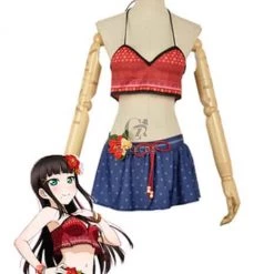 Love Live Sunshine Angel Aqours Unawaken Dia Kurosawa Swimsuit Anime Cosplay Costumes