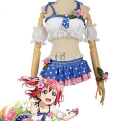 Love Live Sunshine Angel Aqours Unawaken Ruby Kurosawa Swimsuit Cosplay Costumes