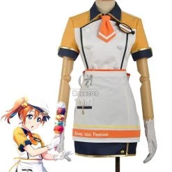 Love Live Icecream Kosaka Honoka Anime Cosplay Costumes