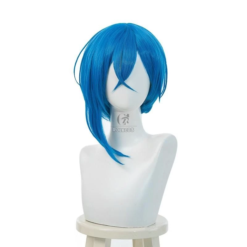 LoveLive SuperStar Wakana Shiki Blue Cosplay Wigs 2 LoveLive SuperStar Wakana Shiki Blue Cosplay Wigs - Image 2