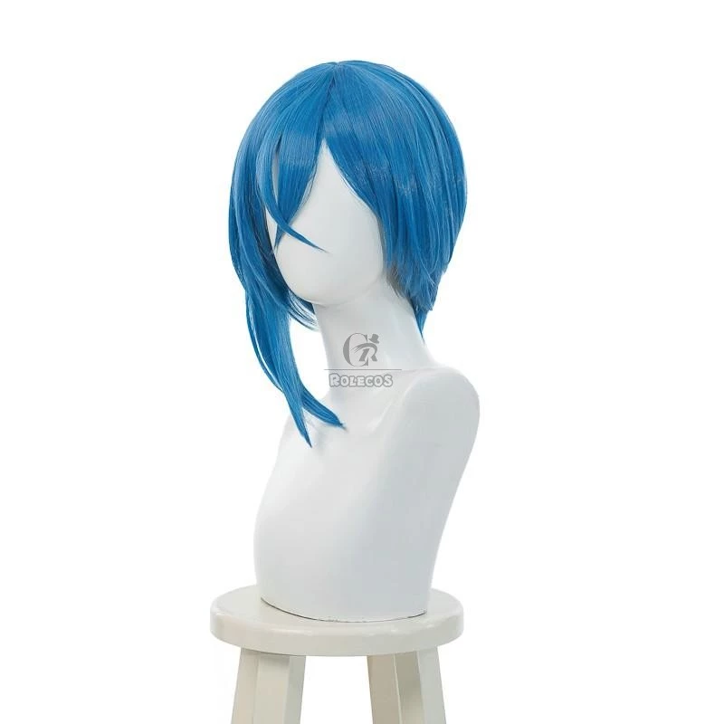 LoveLive SuperStar Wakana Shiki Blue Cosplay Wigs 3 LoveLive SuperStar Wakana Shiki Blue Cosplay Wigs - Image 3
