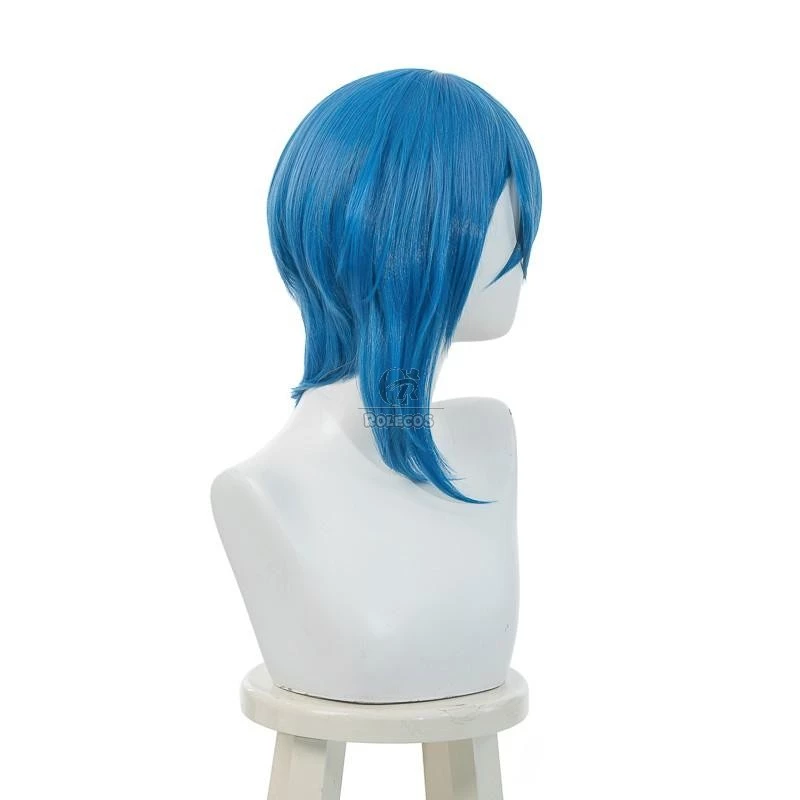 LoveLive SuperStar Wakana Shiki Blue Cosplay Wigs 4 LoveLive SuperStar Wakana Shiki Blue Cosplay Wigs - Image 4