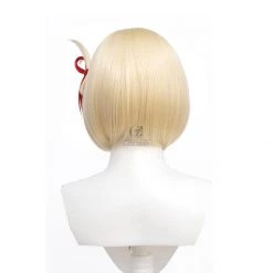 Lycoris Recoil Chisato Nishikigi Blonde Straight Cosplay Wigs -Anime Costumes store online lycoris recoil chisato nishikigi blonde cosplay wig4