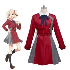 Lycoris Recoil Chisato Nishikigi Cosplay Costume