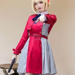 Lycoris Recoil Chisato Nishikigi Cosplay Costume -Anime Costumes store online lycoris recoil chisato nishikigi cosplay costume7 1