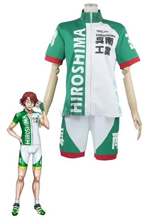 Yowamushi Pedal Kureminami Machimiya Eikichi Club Uniform Cosplay Costume 1 Yowamushi Pedal Kureminami Machimiya Eikichi Club Uniform Cosplay Costume