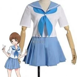 Kill La Kill Mako Mankanshoku Uniform Dress Cosplay Costume Any Size