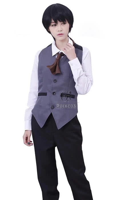 Tokyo Ghoul Kaneki Ken Work Clothes Cosplay Costume 4 Tokyo Ghoul Kaneki Ken Work Clothes Cosplay Costume - Image 4