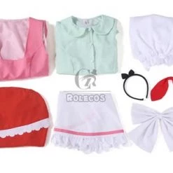 Pre-sale Miss Kobayashi's Dragon Maid Kanna Kobayashi Little Red Riding Cosplay Costumes -Anime Costumes store online miss kobayashi s dragon maid kanna kobayashi cc3072a m 27