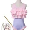 Miss Kobayashi's Dragon Maid Kanna Kobayashi Cosplay Swimming Suit