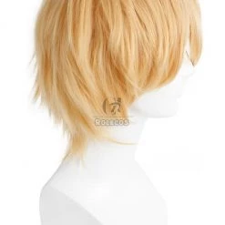 Blend S Dino 32cm Short Peach Straight Synthetic Hair Cosplay Wig -Anime Costumes store online ml171 4
