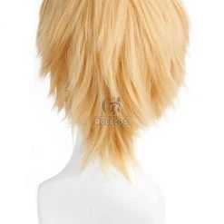 Blend S Dino 32cm Short Peach Straight Synthetic Hair Cosplay Wig -Anime Costumes store online ml171 5