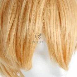 Blend S Dino 32cm Short Peach Straight Synthetic Hair Cosplay Wig -Anime Costumes store online ml171 6