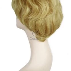 25cm Short Golden Sailor Moon Tenoh Haruka Cosplay Wig -Anime Costumes store online ml198 3 1