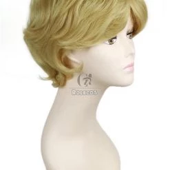 25cm Short Golden Sailor Moon Tenoh Haruka Cosplay Wig -Anime Costumes store online ml198 5 1