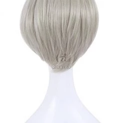 Yuri on Ice Victor Nikiforov Cosplay Wigs Men Short Gray Hair -Anime Costumes store online ml242b 2