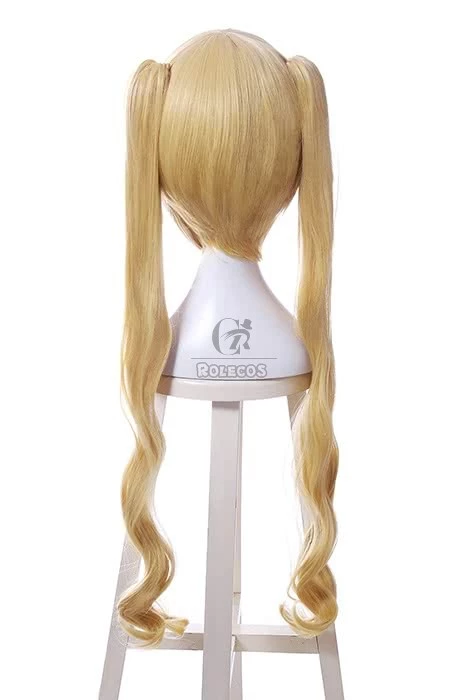 Anime Blend S Kaho Hinata Wigs Cosplay Long Yellow Curly Synthetic Hair 4 Anime Blend S Kaho Hinata Wigs Cosplay Long Yellow Curly Synthetic Hair - Image 4