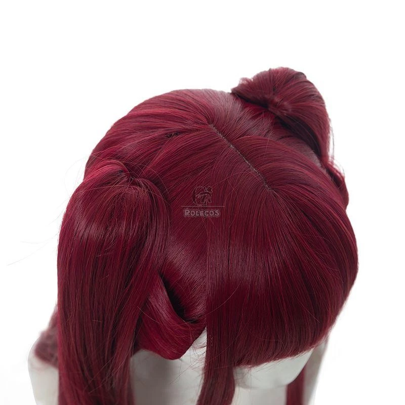 My Dress-Up Darling Marin Kitagawa Little Devil Wine Red Cosplay Wigs - Image 12