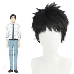 My Dress-Up Darling Marin Wakana Gojo Black Short Cosplay Wigs