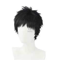 My Dress-Up Darling Marin Wakana Gojo Black Short Cosplay Wigs -Anime Costumes store online my dress up darling wakana gojo cosplay wig4