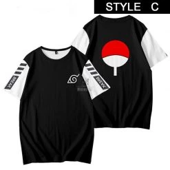Naruto Black T-shirt Cosplay Costume -Anime Costumes store online naruto black t shirt cosplay costume3