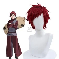 Naruto Gaara Red Short Cosplay Wigs