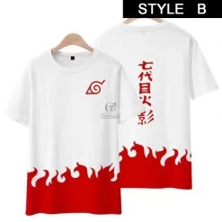 Naruto The Seventh Hokage And The Fourth Hokage T-shirt Cosplay Costume -Anime Costumes store online naruto the seventh hokage and the fourth hokage t shirt cosplay costume3