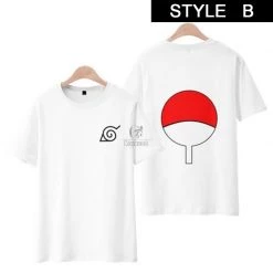 Naruto White T-shirt Cosplay Costume -Anime Costumes store online naruto white t shirt cosplay costume2
