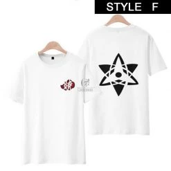Naruto White T-shirt Cosplay Costume -Anime Costumes store online naruto white t shirt cosplay costume6