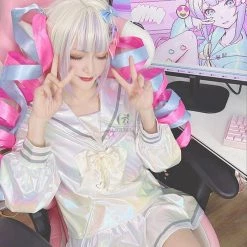 NEEDY GIRL OVERDOSE KAngel Cosplay Costume -Anime Costumes store online needy girl overdose kangel cosplay costume03