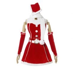 NEKOPARA Chocolat & Vanilla Christmas Dress Cosplay Costume -Anime Costumes store online nekopara chocolat vanilla christmas dress cosplay 4
