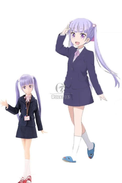 Suzukaze Aoba New Game Coat Anime Cosplay Costumes 1 Suzukaze Aoba New Game Coat Anime Cosplay Costumes
