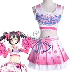 Love Live! Nico Yazawa Cheering Squad Cosplay Costumes