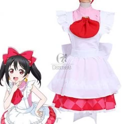 Love Live! Nico Yazawa Pink Cosplay Costume