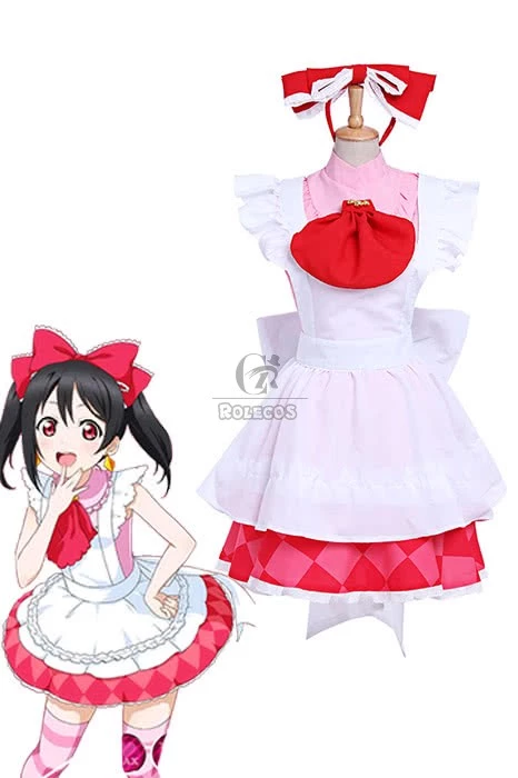 Love Live! Nico Yazawa Pink Cosplay Costume 1 Love Live! Nico Yazawa Pink Cosplay Costume