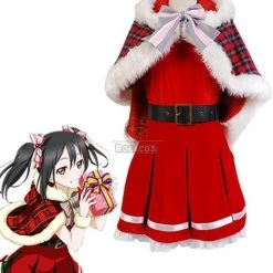 Love Live Yazawa Nico Christmas Dresses Cosplay Costumes