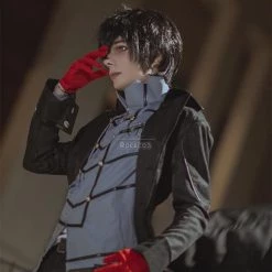 Persona 5 Joker Black Suit Game Cosplay Costumes -Anime Costumes store online persona 5 joker black suit game cosplay 1