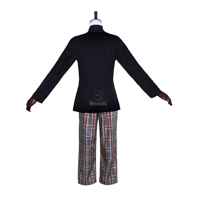 Persona 5 Joker Black Uniform Suit Game Cosplay Costumes - Image 5