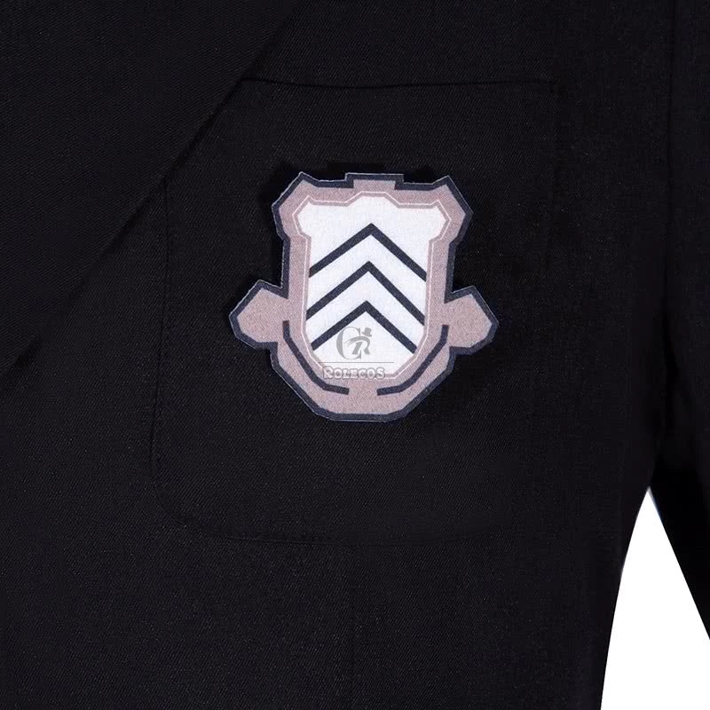 Persona 5 Joker Black Uniform Suit Game Cosplay Costumes - Image 9