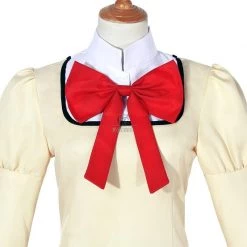 Puella Magi Madoka Magica Yellow School Uniform Cosplay Costumes -Anime Costumes store online puella magi madoka magica yellow school uniform