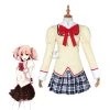 Puella Magi Madoka Magica Yellow School Uniform Cosplay Costumes