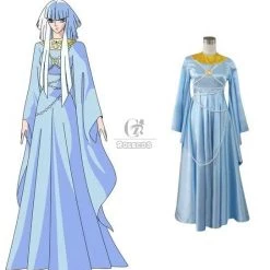 Saint Seiya Hilda cosplay costume
