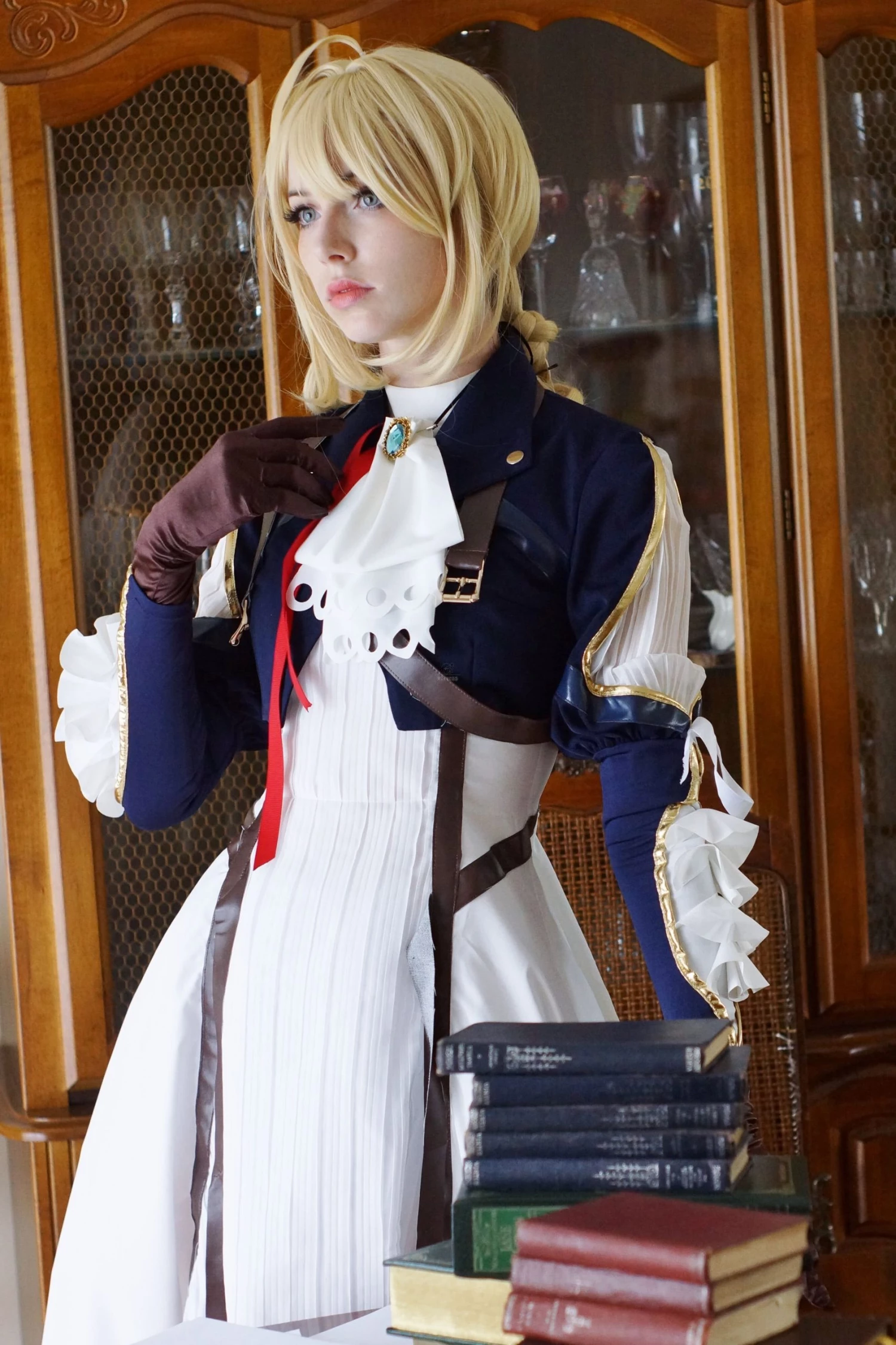 Anime Violet Evergarden Violet Evergarden Cosplay Costumes 4 Anime Violet Evergarden Violet Evergarden Cosplay Costumes - Image 4