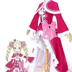 Re:ZERO -Starting Life in Another World Beatrice Anime Cosplay Costumes Dresses