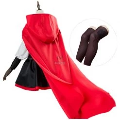Red Riding Hood Anime Cosplay Costume -Anime Costumes store online red riding hood anime cosplay costume 1