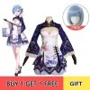 Re:ZERO -Starting Life in Another World Rem Ram Anime Lolita Cheongsam Cosplay Costume