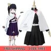 Demon Slayer Tsuyuri Kanao Female Uniform Cosplay Costume