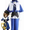 Rozen Maiden Souseiseki Blue White Cosplay Costumes