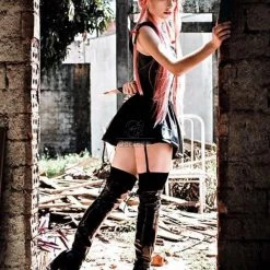 The Future Diary Yuno Gasai Black Dress Cosplay Costume -Anime Costumes store online rq3